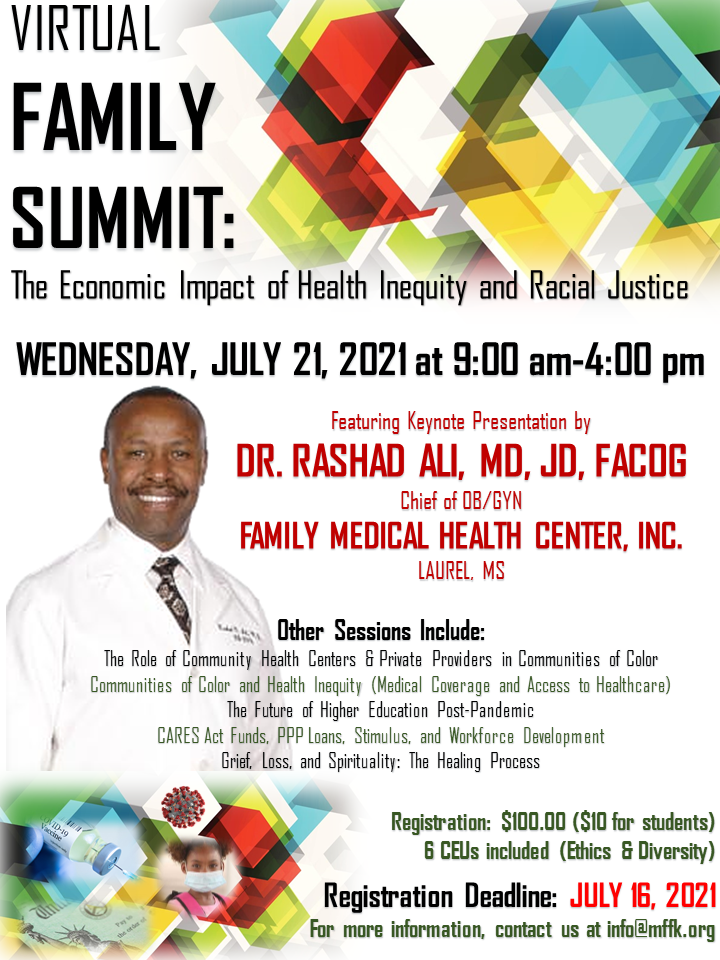 2021 Family Summit Flyer