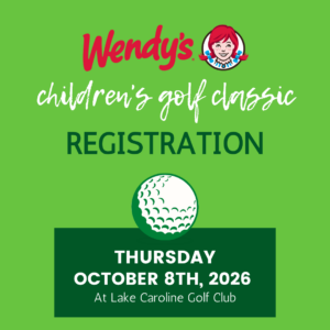 Wendy's Children's Golf Classic Registration