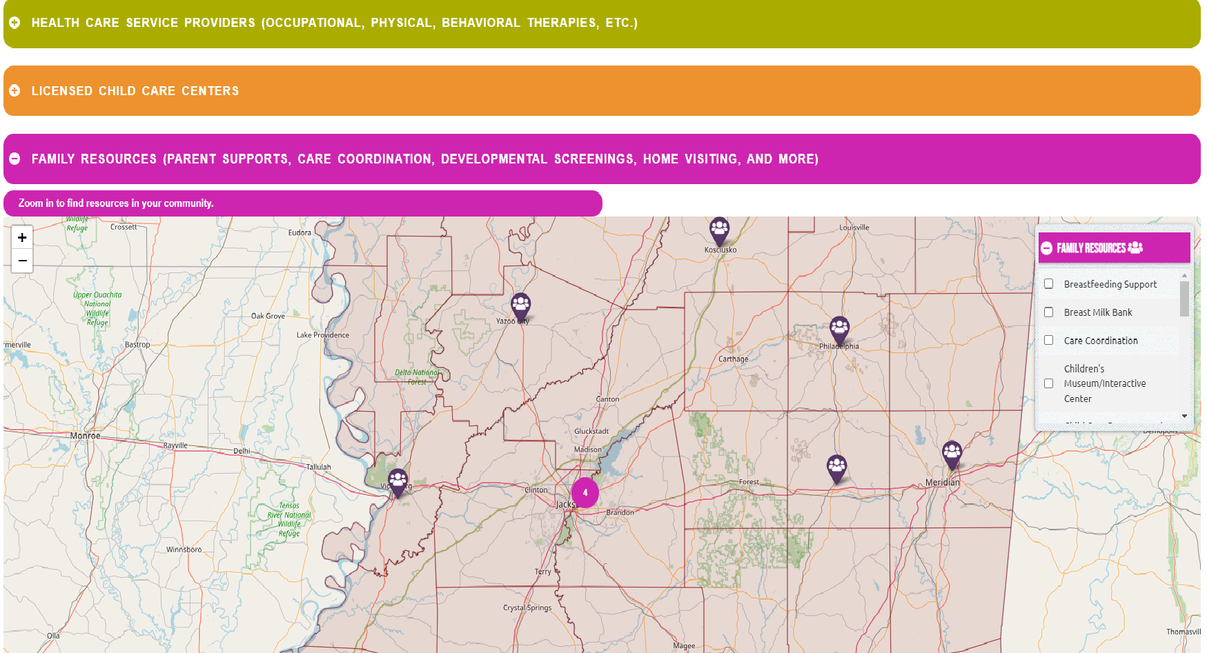 <center><h2 style="color:white;">Interactive map provided by our partners at MS Thrive! </h2></center>